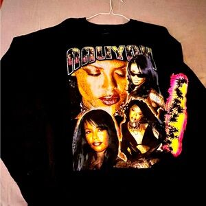 Aaliyah Vintage Aaliyah Mix Tape Sweatshirt XL
UNISEX.No tags. Never worn.